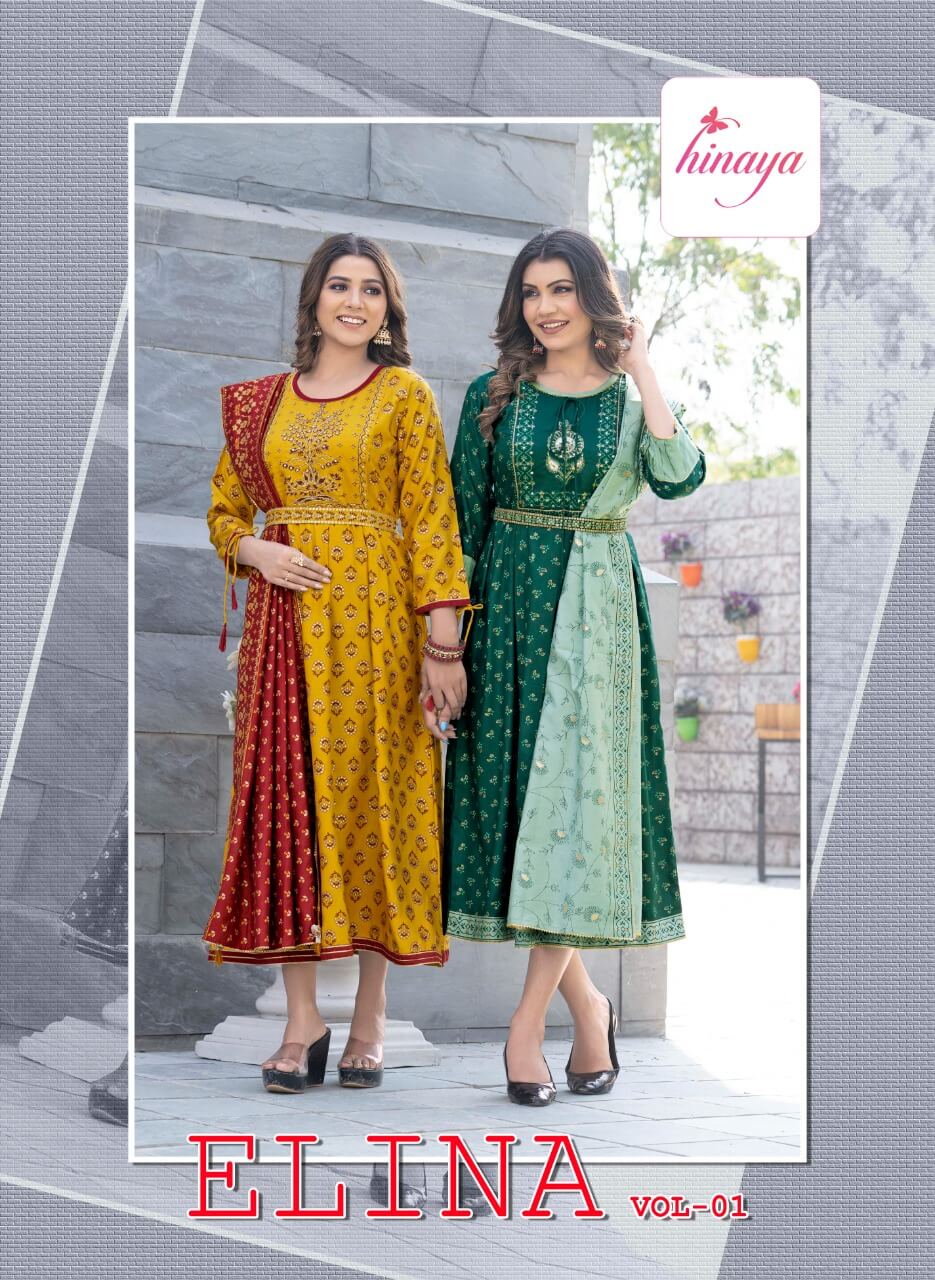 HINAYA KURTI ELINA VOL-1